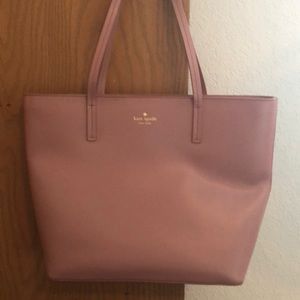 Kate Spade mauve tote